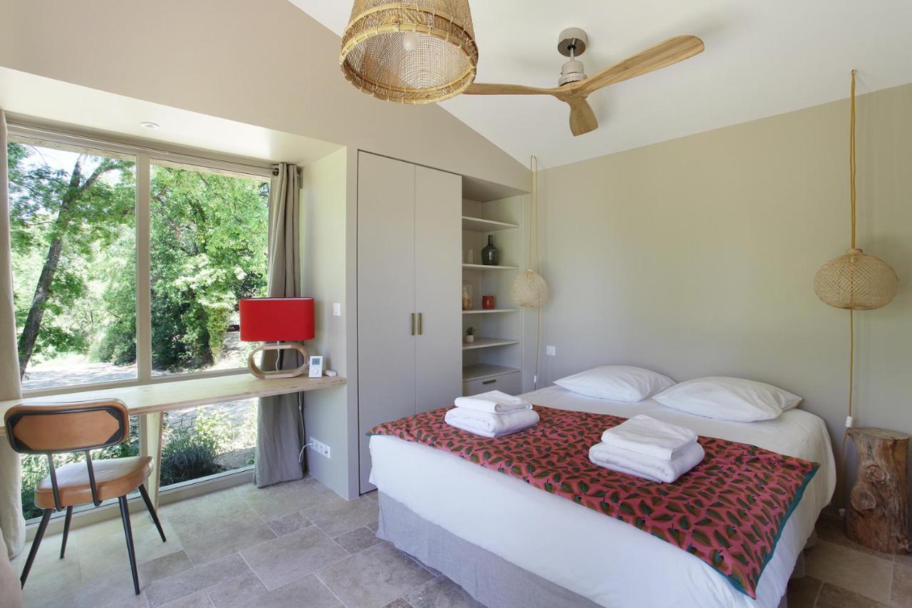 Hotel Domaine Les Petites Vaines Goult Habitación foto